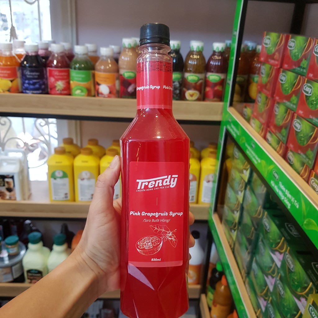 Siro Trendy các hương chai 830ml