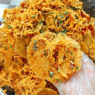 🐔🐔 cơm cháy lắc khô gà 🐔🐔 của chóp chép quán - thế giới đồ ăn vặt!