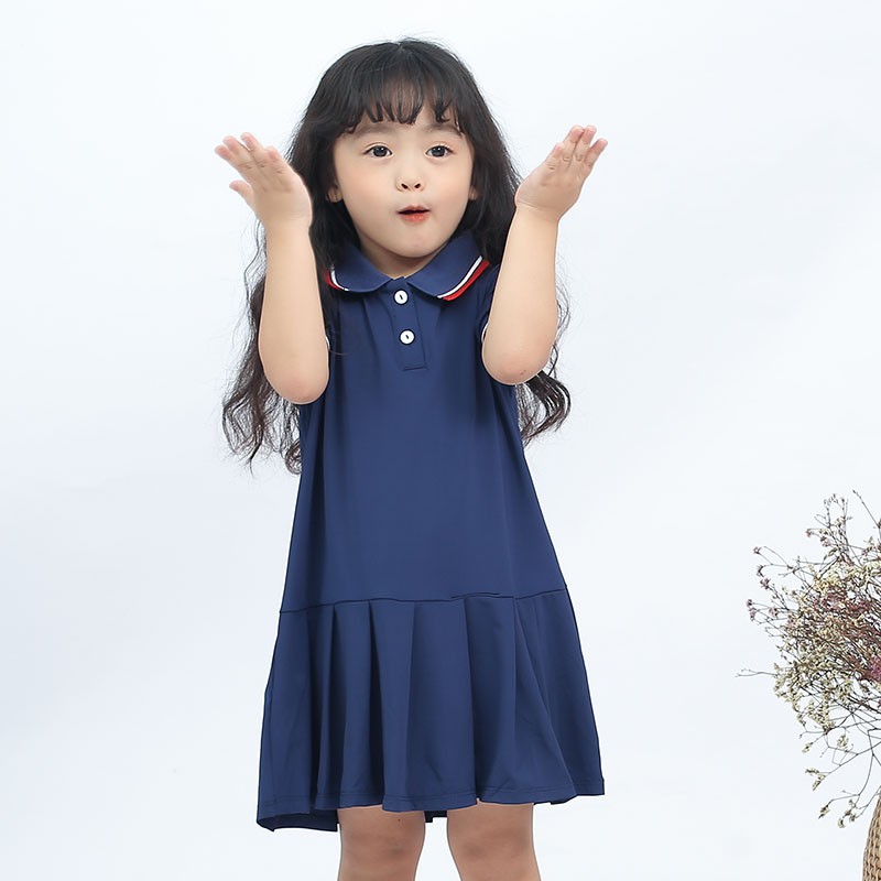 Váy polo cho bé tay ngắn kiểu dáng hợp thời trang đuôi cá cho bé gái 1-5 tuổi Tanosa kids