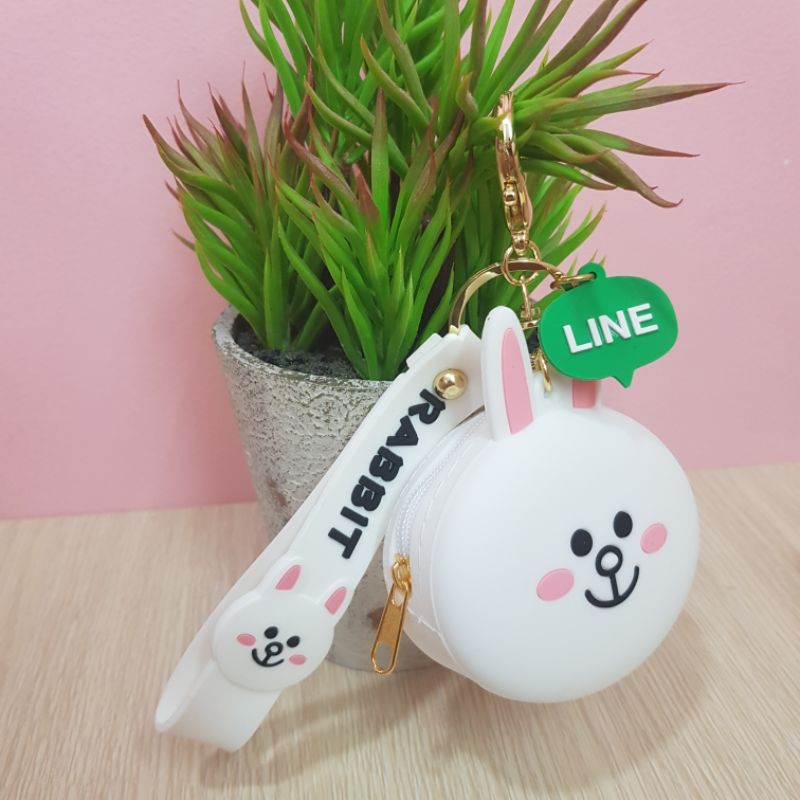 Móc khóa ví silicon