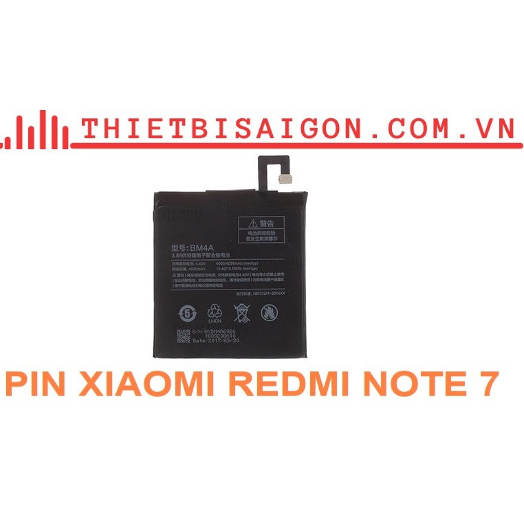 PIN XIAOMI REDMI NOTE 7 [ PIN XỊN ]