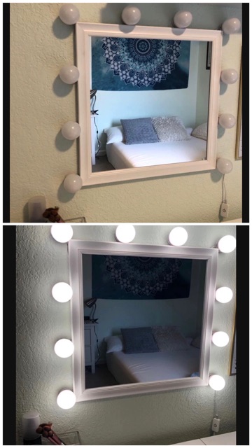 Đèn led gắn gương điều chỉnh độ sáng xoay 360 độ | BigBuy360 - bigbuy360.vn