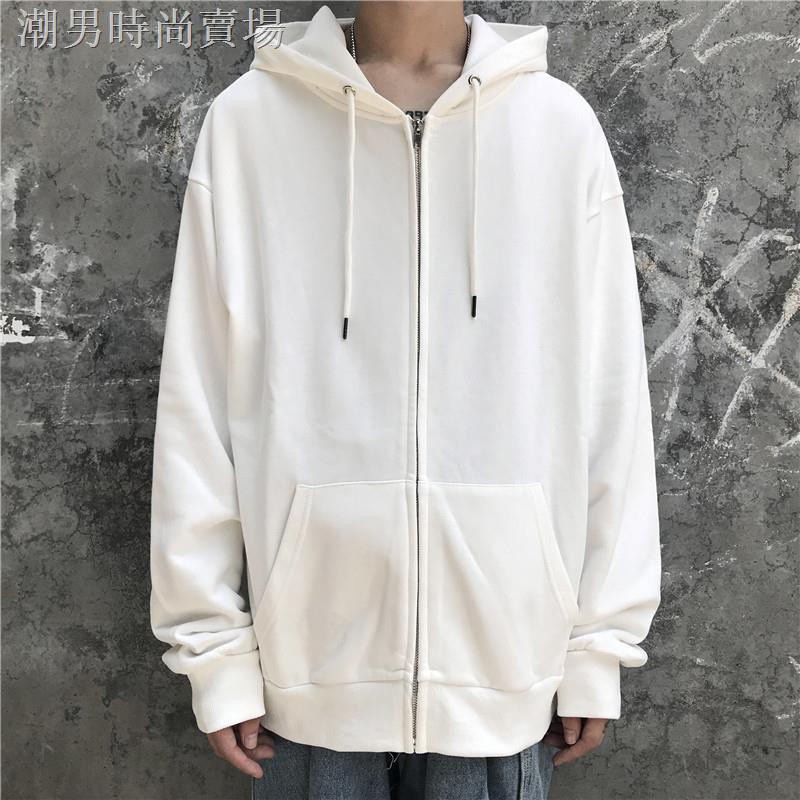 Áo Khoác Hoodie Dáng Rộng Màu Đen Kiểu Hàn Quốc Thời Trang 2020 Cho Các Cặp Đôi