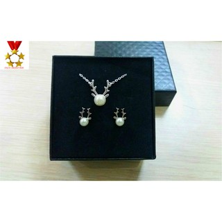 Bộ trang sức ngọc trai khuyến mãi lớn