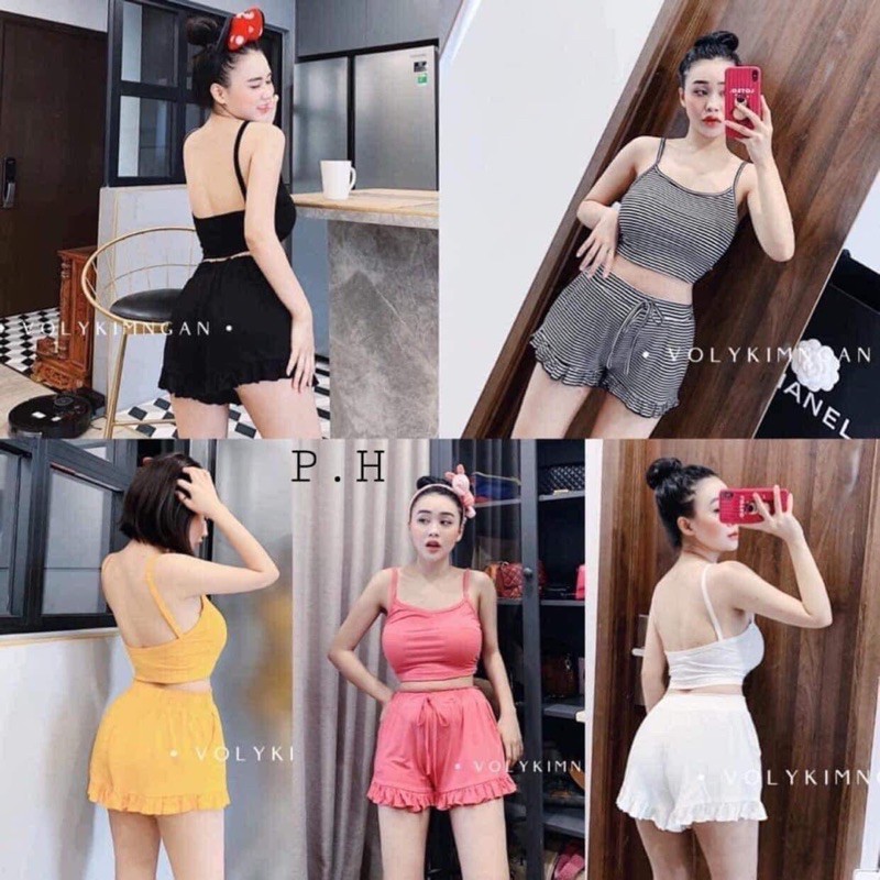Set Bộ 2 Dây Cotton Cho Mùa Hè