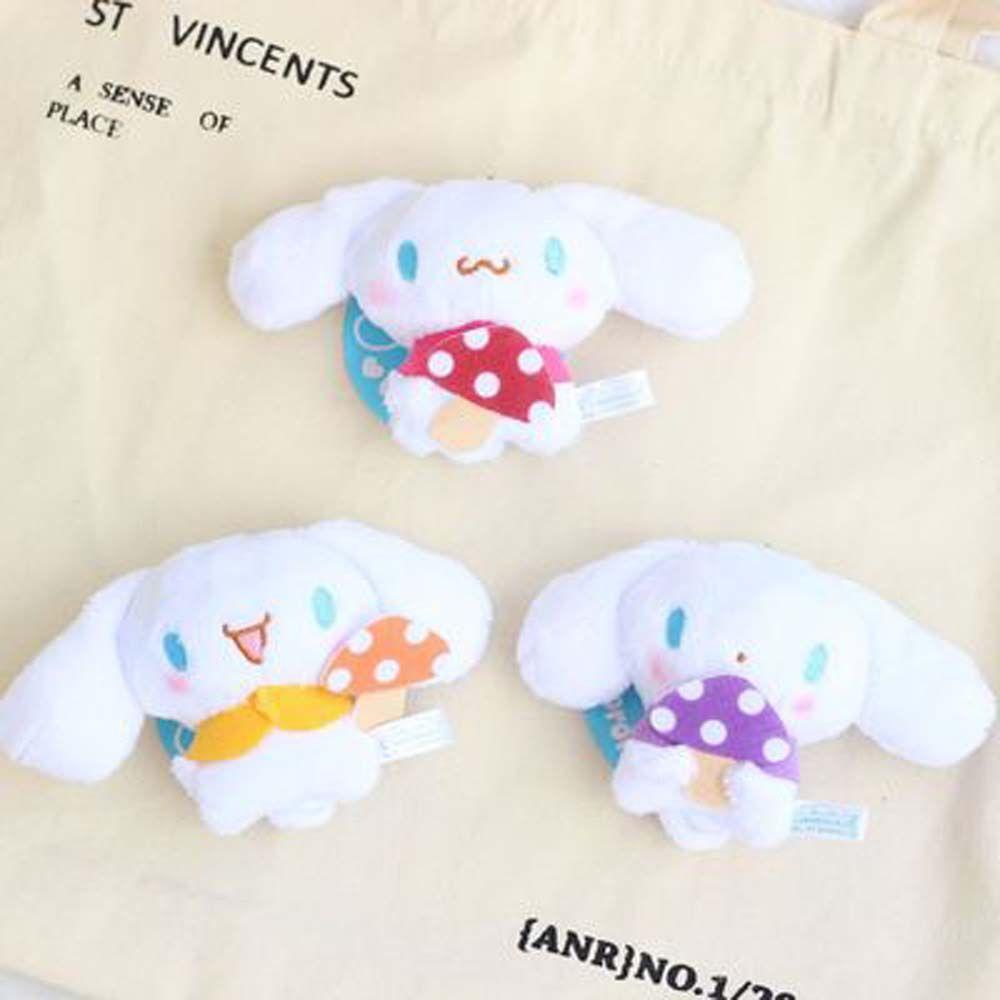JARRED Móc Khóa Đồ chơi nhồi bông Hình Mèo / Thỏ Tai To Dễ Thương