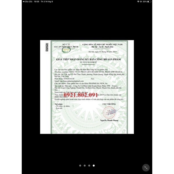 Bổ pharm usa new- Bổ sung vitamin, khoáng chất Hộp 100 viên