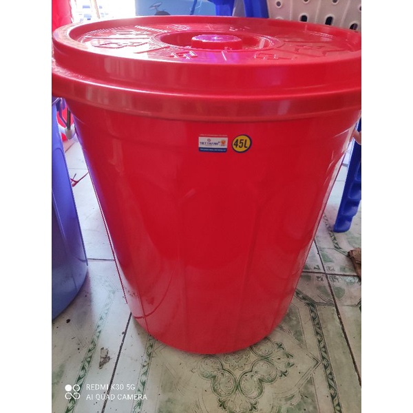 Thùng  nhựa tròn cao cấp loại 1 ( 45 lít,35 lít, 25 lít)