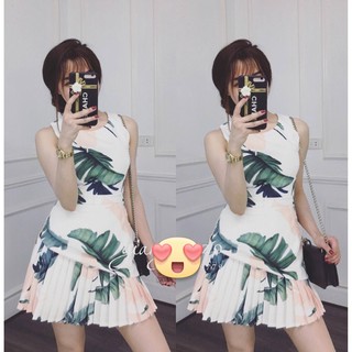 (( váy hoa hàng quảng châu l1))