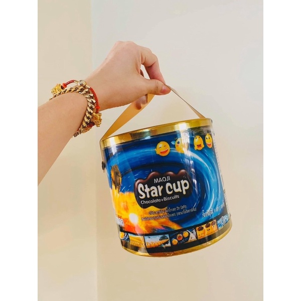 [CÓ SẴN] BÁNH QUY VIÊN KEM SOCOLA STAR CUP