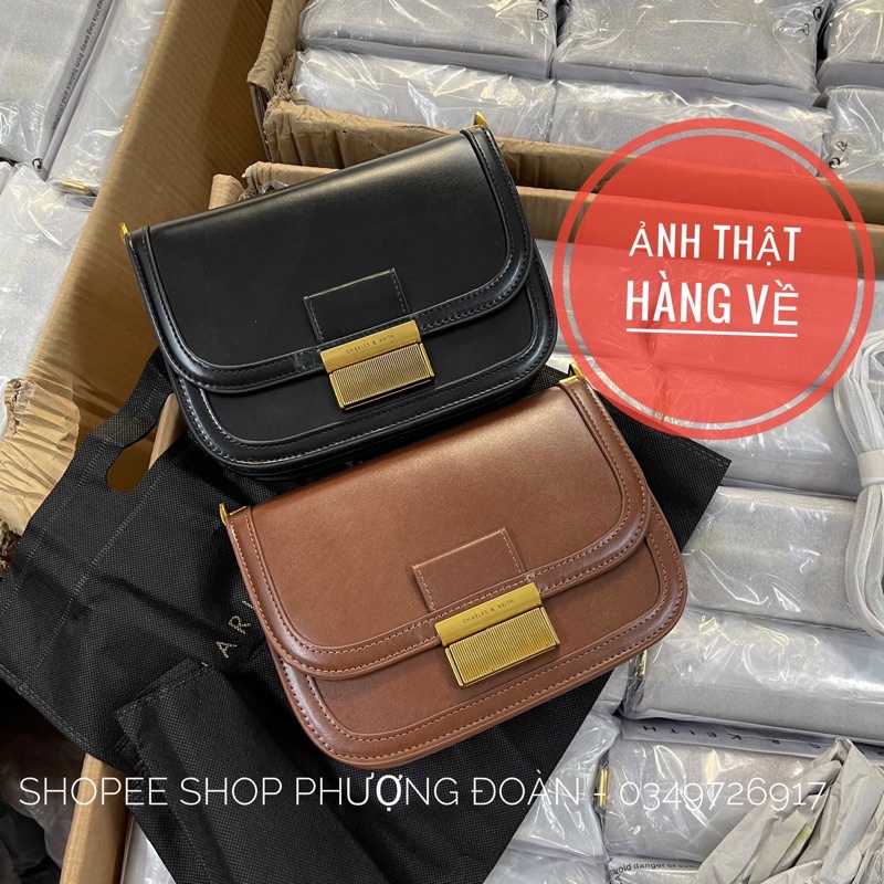 [XẢ KHO SỐC] Túi Cê Ka Bì Thư  khuy cài size 22cm loại đẹp (KO HỘP)