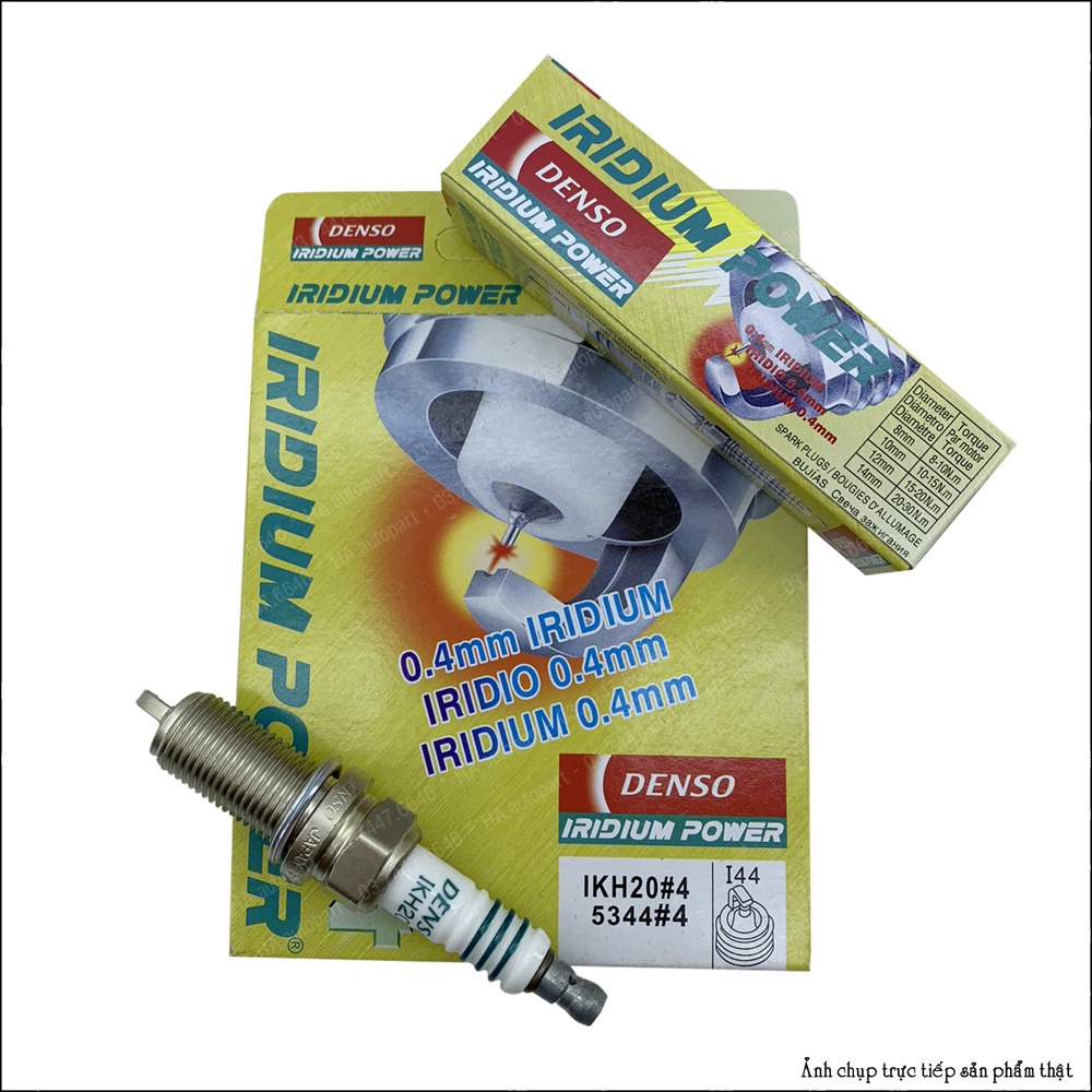 Bugi Denso Iridium Power IKH20. Bugi bạch kim dùng cho Innova, Sedona, Santafe, Sorento.