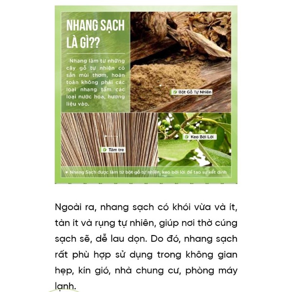 1kg nhang trầm hương huế ( không hóa chất , 700 cây )