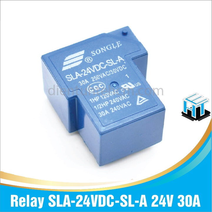 Relay SLA-24VDC-SL-A 24V 30A 4 chân 5 chân 6 chân
