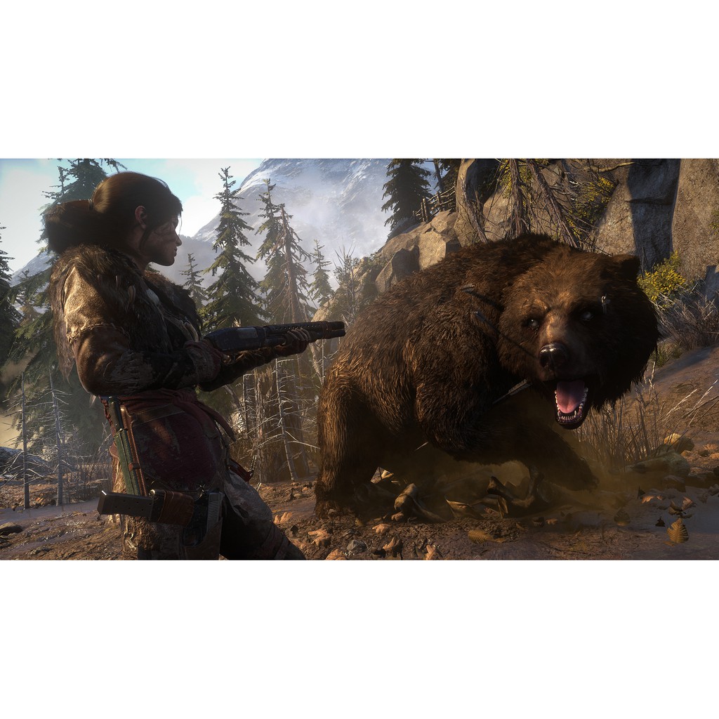 Đĩa game ps4 Rise of tomb raider 20 year celebration