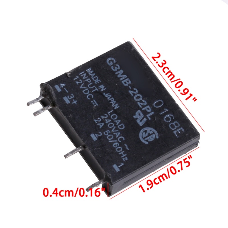 Rơ Le Trạng Thái Bang G3MB-202PL DC-AC SSR 12V Cho DC Ra 240V AC 2A
