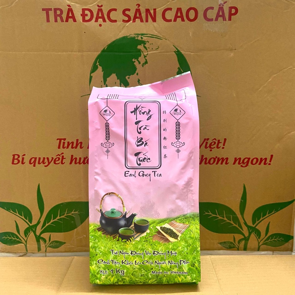 Hồng Trà Bá Tước Earl Grey Đặc Biệt Vua An Toàn Pha Trà Sữa Đài Loan Gói 1kg
