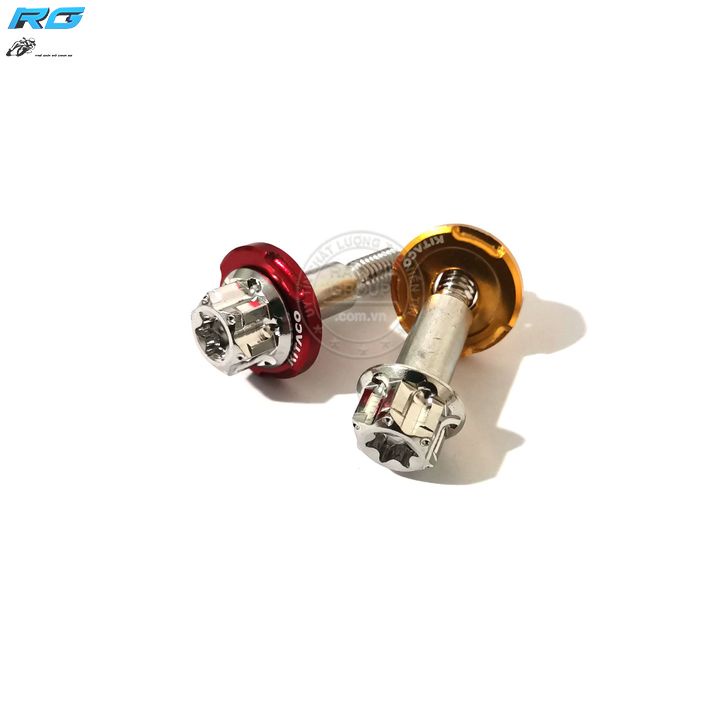 Ốc tay thắng Salaya cho xe số, xe côn Wave, Dream, Sirius, Future, Exciter 150, Winner X,..inox 304 chống rỉ sét