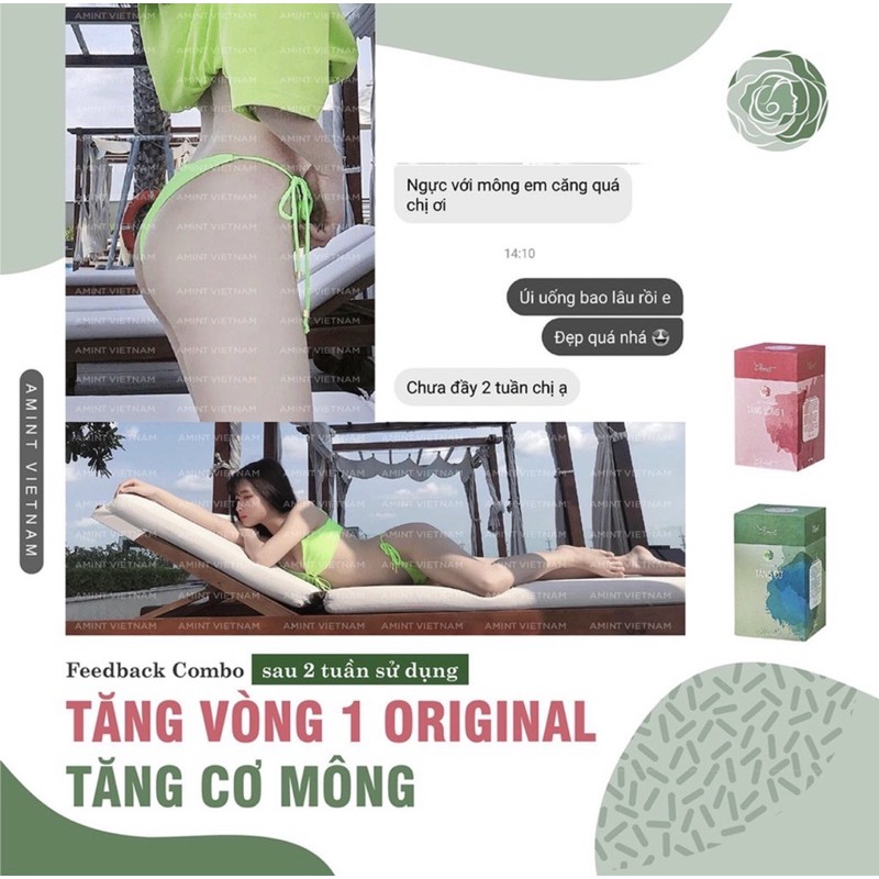 Combo ngũ cốc tăng cơ (mông), tăng vòng 1 (chính hãng, tặng kèm bài tập massage, bài tập mông, quà tặng kèm noel)