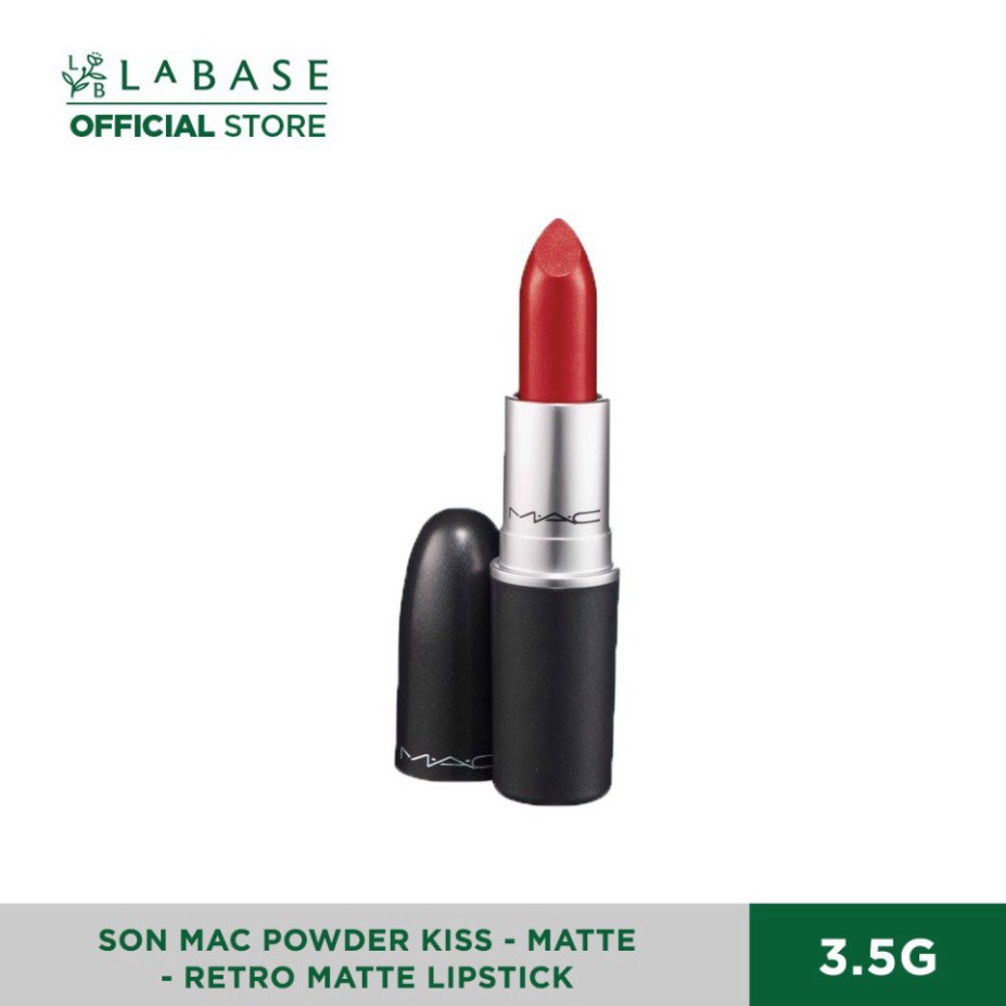 Son MAC Powder Kiss - Matte - Retro Matte Lipstick Fullsize K590