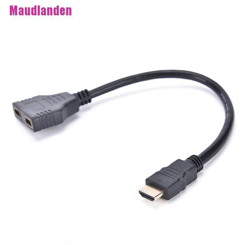 Bộ Chia Cổng Hdmi 1080p Sang 2 Đầu Âm 1 Trong 2