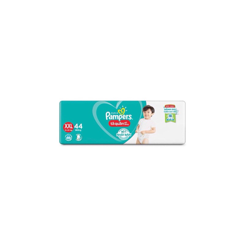 TÃ BỈM PAMPERS QUẦN GIỮ DÁNG M60/L54/XL48/XXL44 M74/L68/XL62/XXL56