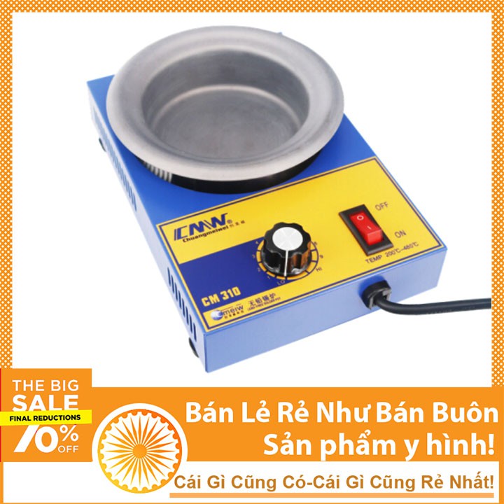 Bể Hàn Nhúng Thiếc - Nấu Tan Chảy Thiếc Hàn Linh Kiện Trên Mặt PCB