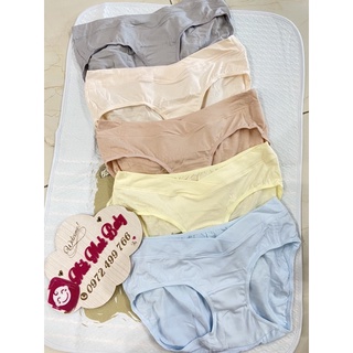 Quần lót bầu cotton cạp chéo cao cấp set 5 chiếc Momsday Hàn Quốc