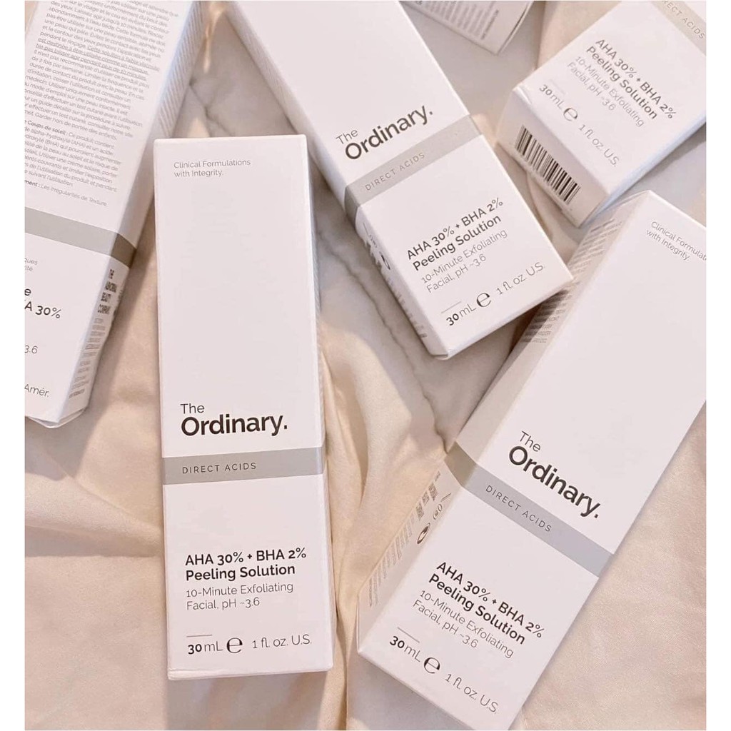 SERUM PEEL DA HÓA HỌC THE ODINARY AHA 30% - BHA 2% PEELING SOLUTION