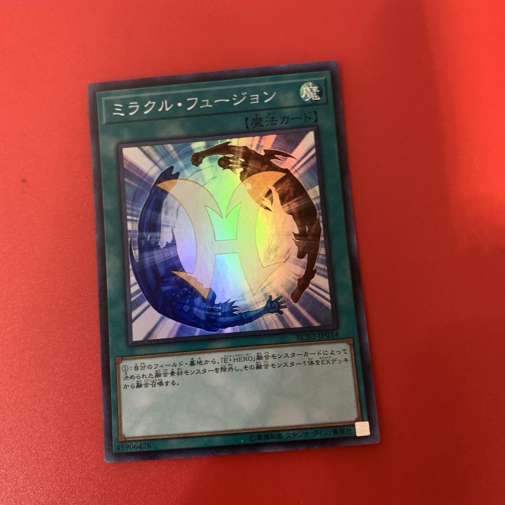 [EN-JP][Thẻ Bài Yugioh Chính Hãng] Miracle Fusion