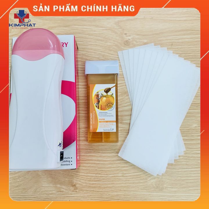 Giấy wax lông [ 100 Miếng/Gói ] hỗ trợ hiệu quả trong việc tẩy lông bằng sáp.