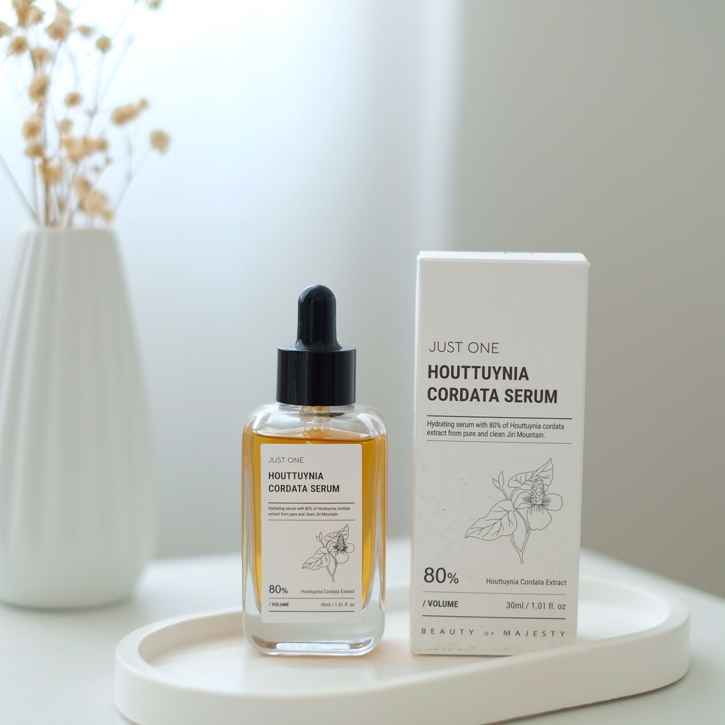 Serum BOM JUST ONE chiết xuất Diếp cá Houttuynia Cordata 30ml