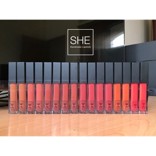 Son kem lì handmade SHE tặng son dưỡng môi