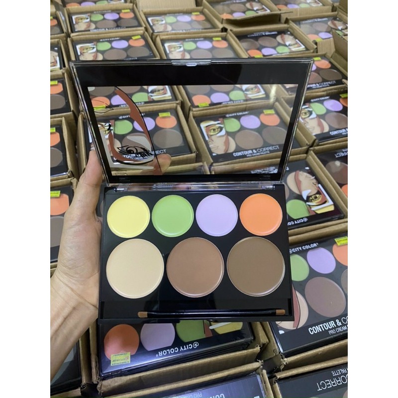 Bảng Che Khuyết Điểm - Triệt Sắc - Tạo Khối CITY COLOR USA | BigBuy360 - bigbuy360.vn