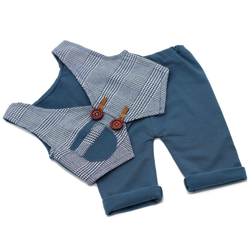 Bộ Áo Vest + Quần Dài Lịch Lãm Cho Bé Trai Chụp Ảnh