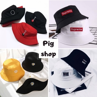 Mũ bucket trơn vành cụp thời trang chính hãng phong cách unisex dành cho nam nữ