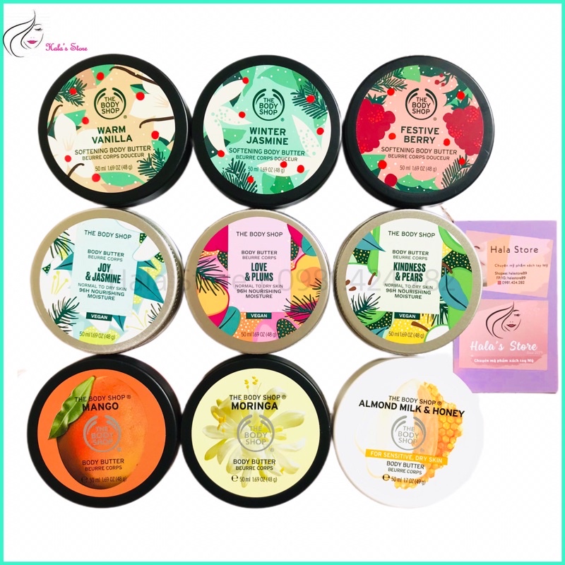 Bơ dưỡng thể The Body Shop Body Butter 50ml