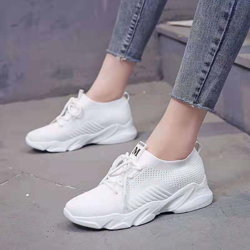 Giày Thể Thao Phối Lưới Phong Cách Hàn Quốc Thời Trang Mới 2022 TTH272