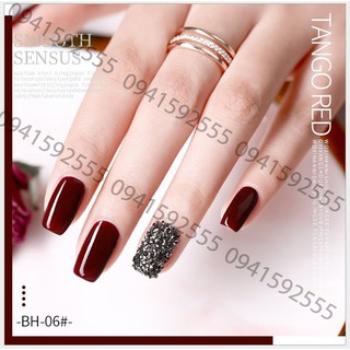 Set sơn móng gel AS đỏ 6 màu mã BH