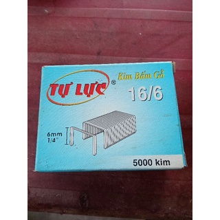 Ghim bấm gỗ Tự Lực 16/6 (hộp 5000 kim)