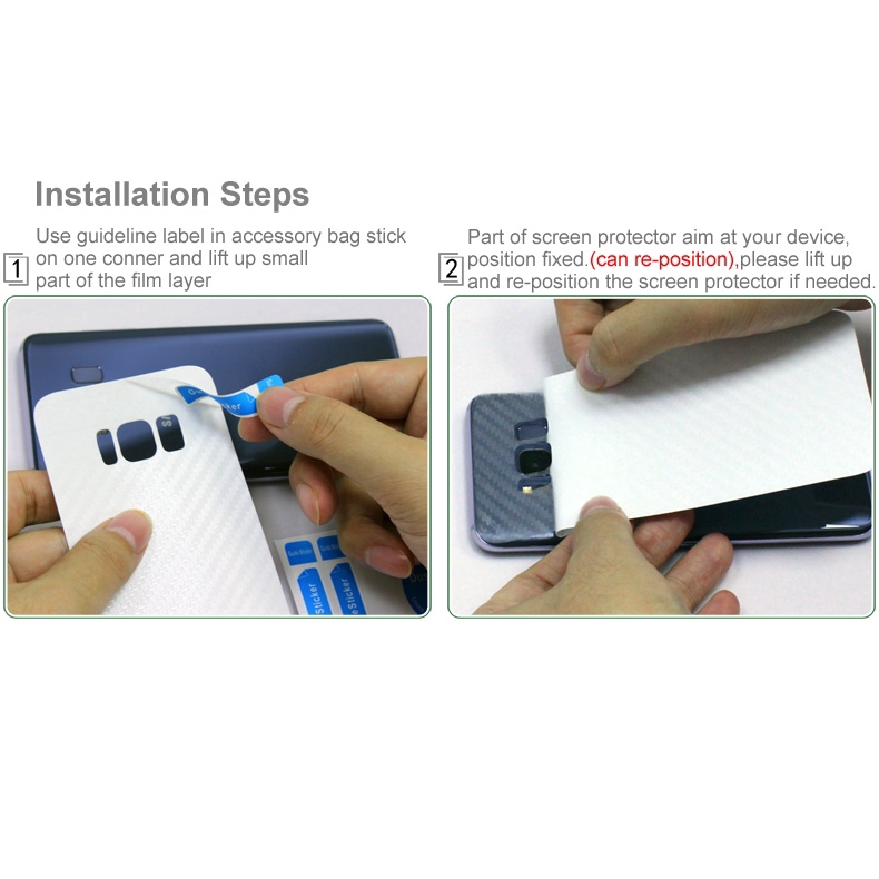 Miếng dán bảo vệ mặt lưng điện thoại Samsung Galaxy S20 Plus A51 A71 Note 10 Lite S10 Plus Note 8 9