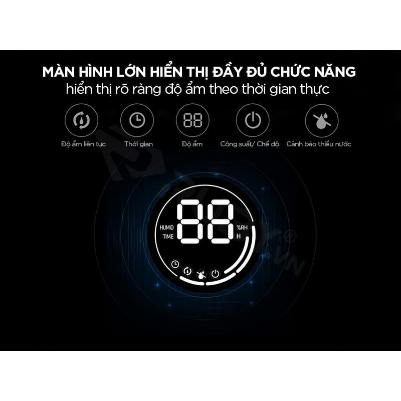 (*)GIAO HỎA TỐC MÁY PHUN SƯƠNG TẠO ẨM Xiaomi Deerma LD612 Điều Khiển Từ Xa- Fullbox- BH 6 tháng