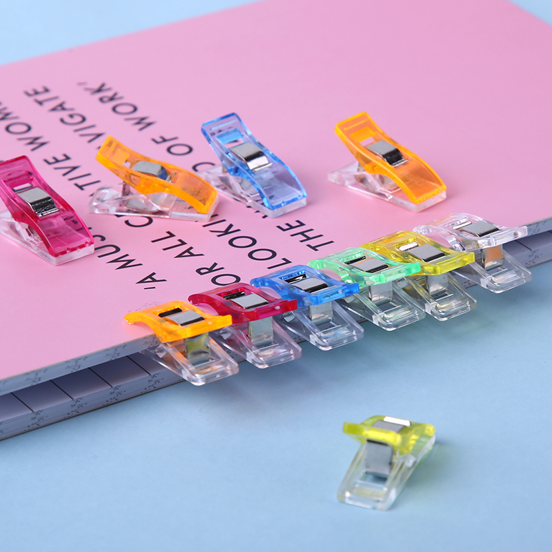 Set 20 Kẹp Nhựa Hỗ Trợ May Vá