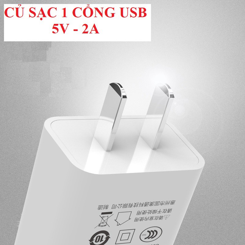 FREESHIP TOÀN QUỐC TỪ 50K_Củ sạc - cốc sạc Cao Cấp 5V-2A