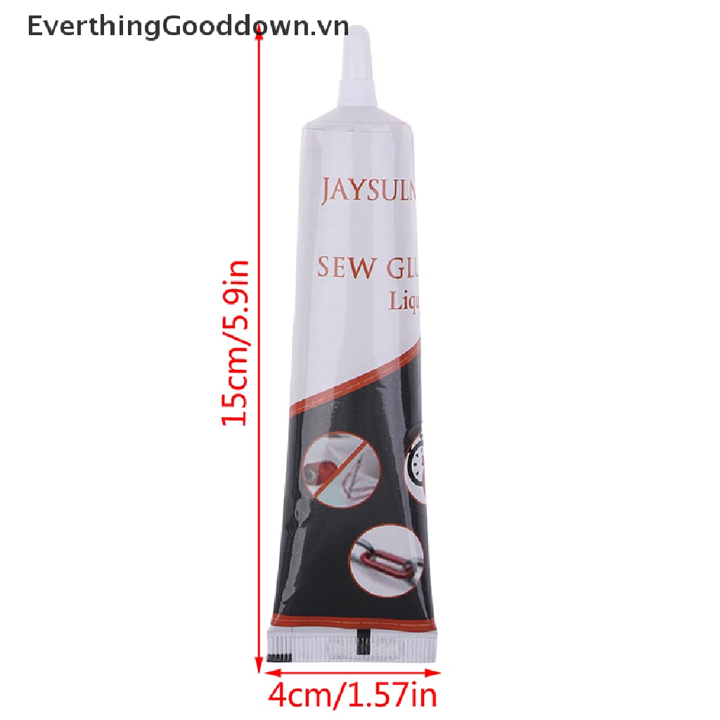 Everthinggooddown 50ml Keo Dán Dạng Lỏng Sửa Chữa Quần Áo Bằng Sợi Tổng Hợp Tự Nhiên Hữu Ích