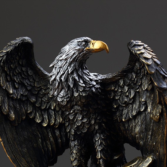 Tượng Đại Bàng Rộng Cánh - Tượng decor trang trí phong cách BẮC ÂU