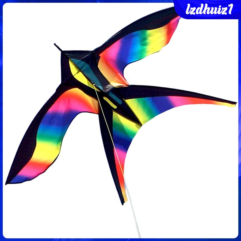 Diều Hình Chim Én Nhiều Màu Sắc Dễ Bay Cho Các Hoạt Động Ngoài Trời