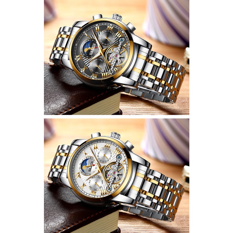 ĐỒNG HỒ NAM HAIQIN đồng hồ Cơ automatic Lộ Cơ Chạy Đầy Đủ Các Kim | BigBuy360 - bigbuy360.vn