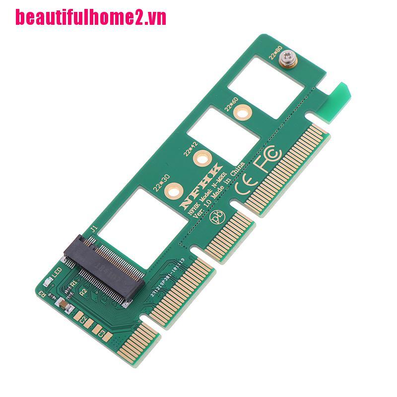 Card Chuyển Đổi Nvme M.2 Ngff Ssd Sang Pci-E Pci Express 3.0 16x X4