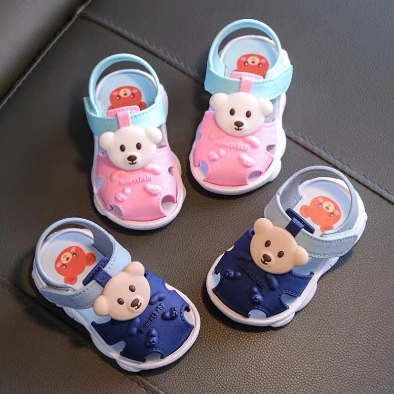 Sandal quai hậu cho bé hình gâu siêu cute mẫu mới - TT410